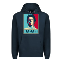 Navy carol peletier badass the walking dead Premium Hoodie - linhVisuals