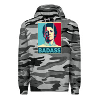 Slate Camo carol peletier badass the walking dead Premium Hoodie - linhVisuals