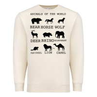 Sandshell Anımals Of The World Premium Sweatshirt - Bettercallsaul
