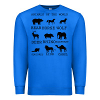 True Royal Anımals Of The World Premium Sweatshirt - Bettercallsaul
