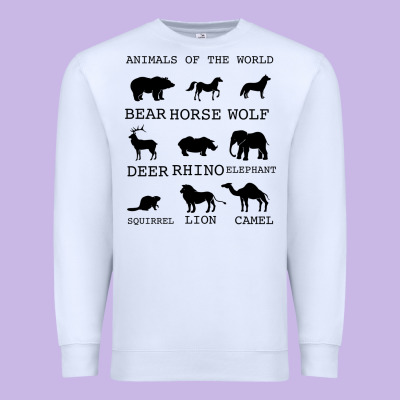 Anımals Of The World Premium Sweatshirt Designed By Bettercallsaul