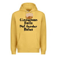 Antique Gold cinnamon rolls not gender roles Premium Hoodie - linhVisuals