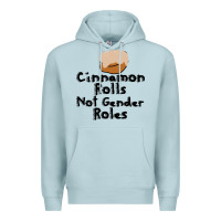 Blue Mist cinnamon rolls not gender roles Premium Hoodie - linhVisuals