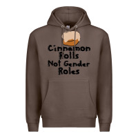 Coffee cinnamon rolls not gender roles Premium Hoodie - linhVisuals