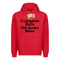 Red cinnamon rolls not gender roles Premium Hoodie - linhVisuals