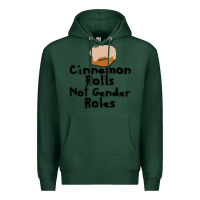 Sports Green cinnamon rolls not gender roles Premium Hoodie - linhVisuals