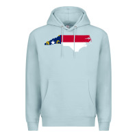Blue Mist flag north carolina tshirt Premium Hoodie - linhVisuals