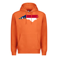 Carrot flag north carolina tshirt Premium Hoodie - linhVisuals