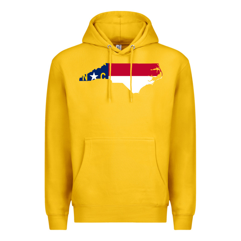 Flag North Carolina Tshirt Premium Hoodie by linhVisuals | Teevron