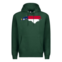 Sports Green flag north carolina tshirt Premium Hoodie - linhVisuals