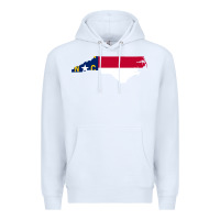 White flag north carolina tshirt Premium Hoodie - linhVisuals