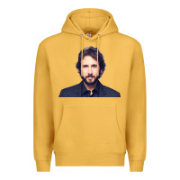 Mustard JOSH GROBAN Premium Hoodie - linhVisuals