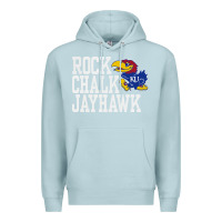 Blue Mist rock chalk jayhawk ku tshirt Premium Hoodie - linhVisuals