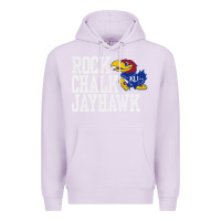 Lilac rock chalk jayhawk ku tshirt Premium Hoodie - linhVisuals