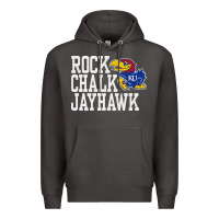 Smoke rock chalk jayhawk ku tshirt Premium Hoodie - linhVisuals