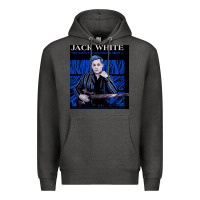 Charcoal Heather new jack white - the supply chain issues tour Premium Hoodie - linhVisuals