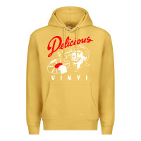 Antique Gold delicious vinyl Premium Hoodie - linhVisuals
