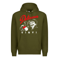 Army Green delicious vinyl Premium Hoodie - linhVisuals
