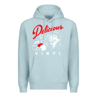 Blue Mist delicious vinyl Premium Hoodie - linhVisuals