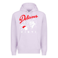 Lilac delicious vinyl Premium Hoodie - linhVisuals