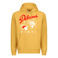 Mustard delicious vinyl Premium Hoodie - linhVisuals