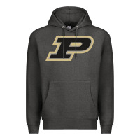 Charcoal Heather Purdue Boilermakers, Gear Premium Hoodie - linhVisuals