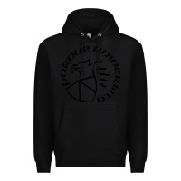 Black Purdue University seal apparel Premium Hoodie - linhVisuals