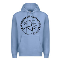 Colony Blue Purdue University seal apparel Premium Hoodie - linhVisuals