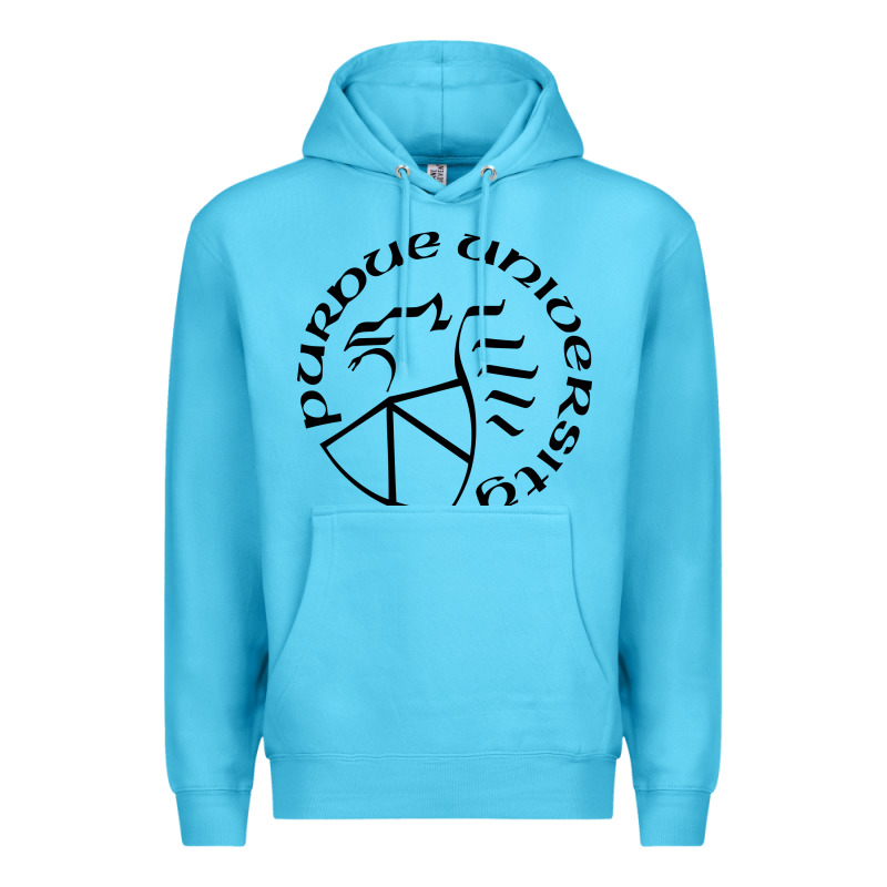 Purdue University Seal Apparel Premium Hoodie by linhVisuals | Teevron