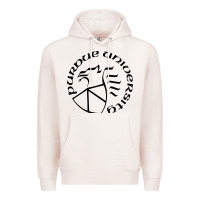 Pale Pink Purdue University seal apparel Premium Hoodie - linhVisuals
