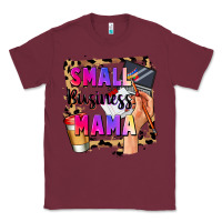 Burgundy Small business mama Mother's Day Classic Tee - FaDigitalArtStudio
