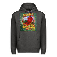 Charcoal Heather waiting for columbus - little feat Premium Hoodie - linhVisuals