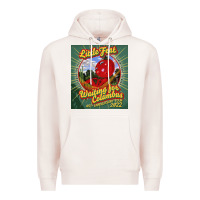 Pale Pink waiting for columbus - little feat Premium Hoodie - linhVisuals