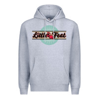 Heather Grey little feat cool Premium Hoodie - linhVisuals
