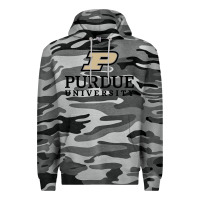 Slate Camo Purdue University, Apparel Premium Hoodie - linhVisuals