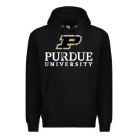 Black Purdue University, Apparel Premium Hoodie - linhVisuals