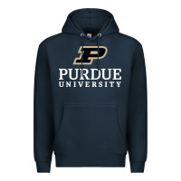 Navy Purdue University, Apparel Premium Hoodie - linhVisuals