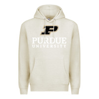 Oatmeal Heather Purdue University, Apparel Premium Hoodie - linhVisuals