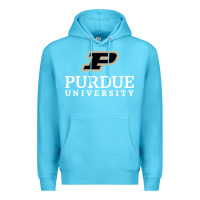 Ocean Blue Purdue University, Apparel Premium Hoodie - linhVisuals