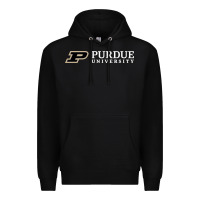 Black Purdue University, Apparel Premium Hoodie - linhVisuals