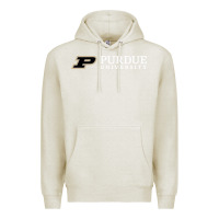 Oatmeal Heather Purdue University, Apparel Premium Hoodie - linhVisuals