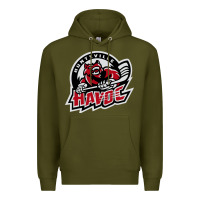 Army Green huntsville havoc Premium Hoodie - linhVisuals