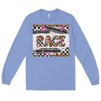 Colony Blue race Long Sleeve Tee - Artiststas