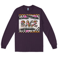 Plum race Long Sleeve Tee - Artiststas