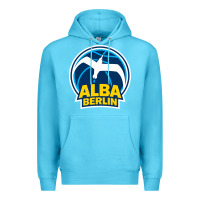Ocean Blue berlin albatrosse #ffce00 alba berlin, berlin, germany,  bg charlotten Premium Hoodie - linhVisuals