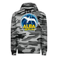 Slate Camo berlin albatrosse #ffce00 alba berlin, berlin, germany,  bg charlotten Premium Hoodie - linhVisuals