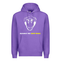 Purple Against Me! Premium Hoodie - linhVisuals