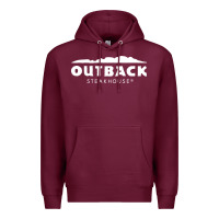 Burgundy Outback Steakhouse Premium Hoodie - linhVisuals