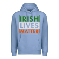 Colony Blue irish lives matter Premium Hoodie - linhVisuals