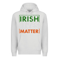Dove Grey irish lives matter Premium Hoodie - linhVisuals